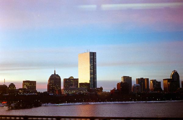 In the city - Boston